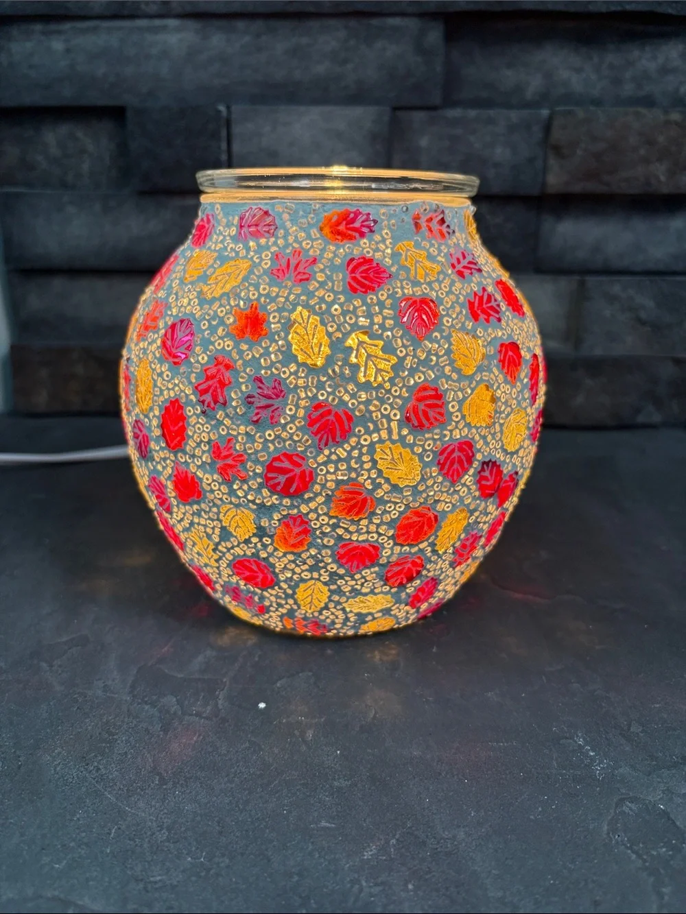 Scentsy Forever Fall Leaf Wax Warmer